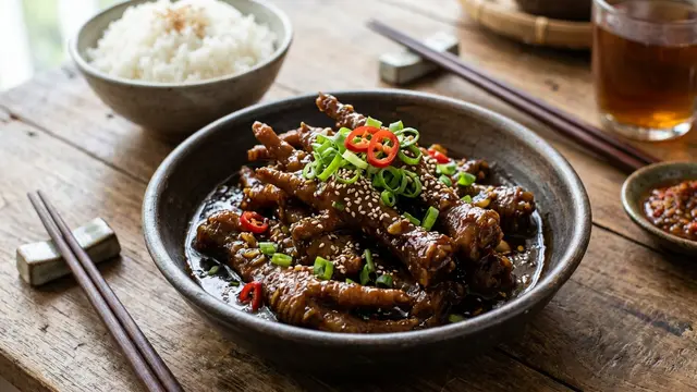 Ceker Ayam Saus Tiram (AI Generated)