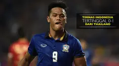 Timnas Indonesia tertinggal lebih dulu pada menit ke-37 lewat gol Siroch Chatthong di final Piala AFF 2016 leg kedua