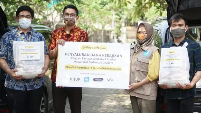 Brand Fashion Kerjasama dengan Bank Syariah Salurkan Donasi ke Panti Asuhan