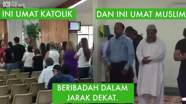 Di Kota Ini, Umat Kristen dan Islam Berbagi Tempat Ibadah