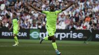 Daniel Sturridge menyumbang satu dari empat gol kemenangan Liverpool atas West Ham United. (AFP/Daniel Leal-Olivas)