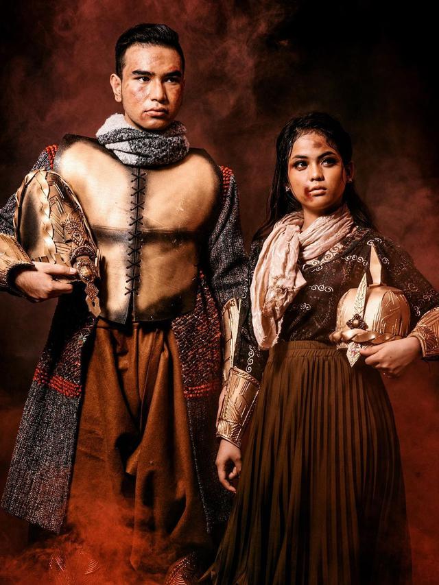 Gaya Pemotretan Hari LIDA dan Putri D'Academy 4 bertema Bajirao Mastani. (Sumber: Instagram/aldosinarta)