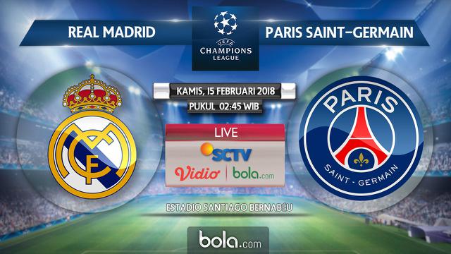 Real Madrid Vs Paris Saint-Germain