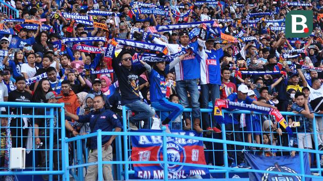 Aremania, Arema FC Vs Persija Jakarta