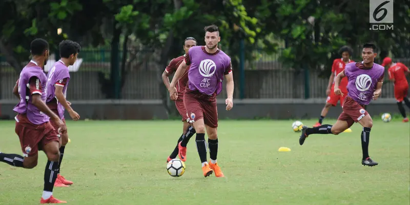 Jelang Hadapi Song Lam Nghe An, Persija Berlatih Ringan