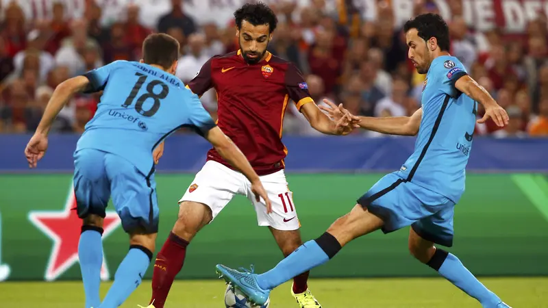 AS Roma vs Manchester City (LIPUTAN6.COM)