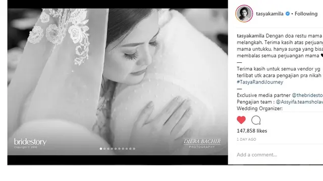 Tasya Kamila (Foto: Instagram)