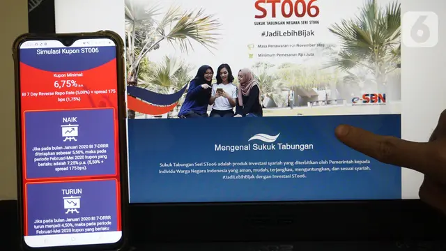 Pembelian Sukuk Tabungan ST006