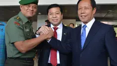 Presiden Jokowi dijadwalkan akan melantik Jenderal TNI Gatot Nurmantyo sebagai Panglima TNI dan Letjen (Purn) Sutiyoso sebagai Kepala Badan Intelijen Negara (BIN). Pelantikan keduanya dilakukan di Istana Kepresidenan.