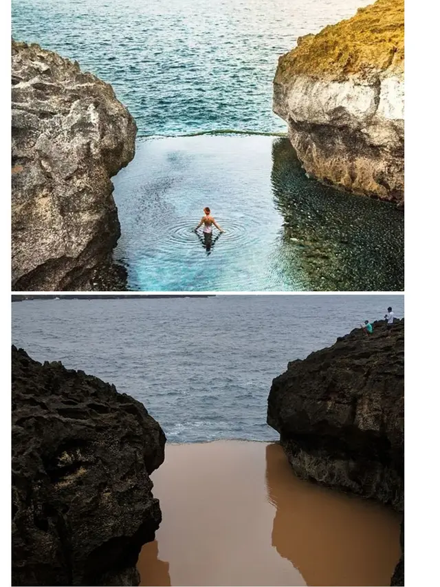 8 Potret Ekspektasi Tempat Wisata di Instagram Vs Hasil Foto Sendiri, Beda Banget
