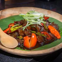 ilustrasi resep oseng mercon/OlegD/shutterstock