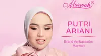 Putri Ariani Jadi Brand Ambassador Jenama Kecantikan Lokal, Intip Spill Skincarenya (Tangkapan Layar Instagram/marwahskinid)