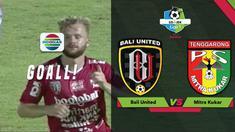 Berita video momen gol Melvin Platje yang mengantarkan Bali United menang 1-0 atas Mitra Kukar dalam lanjutan Gojek Liga 1 2018 bersama Bukalapak, Senin (15/10/2018).