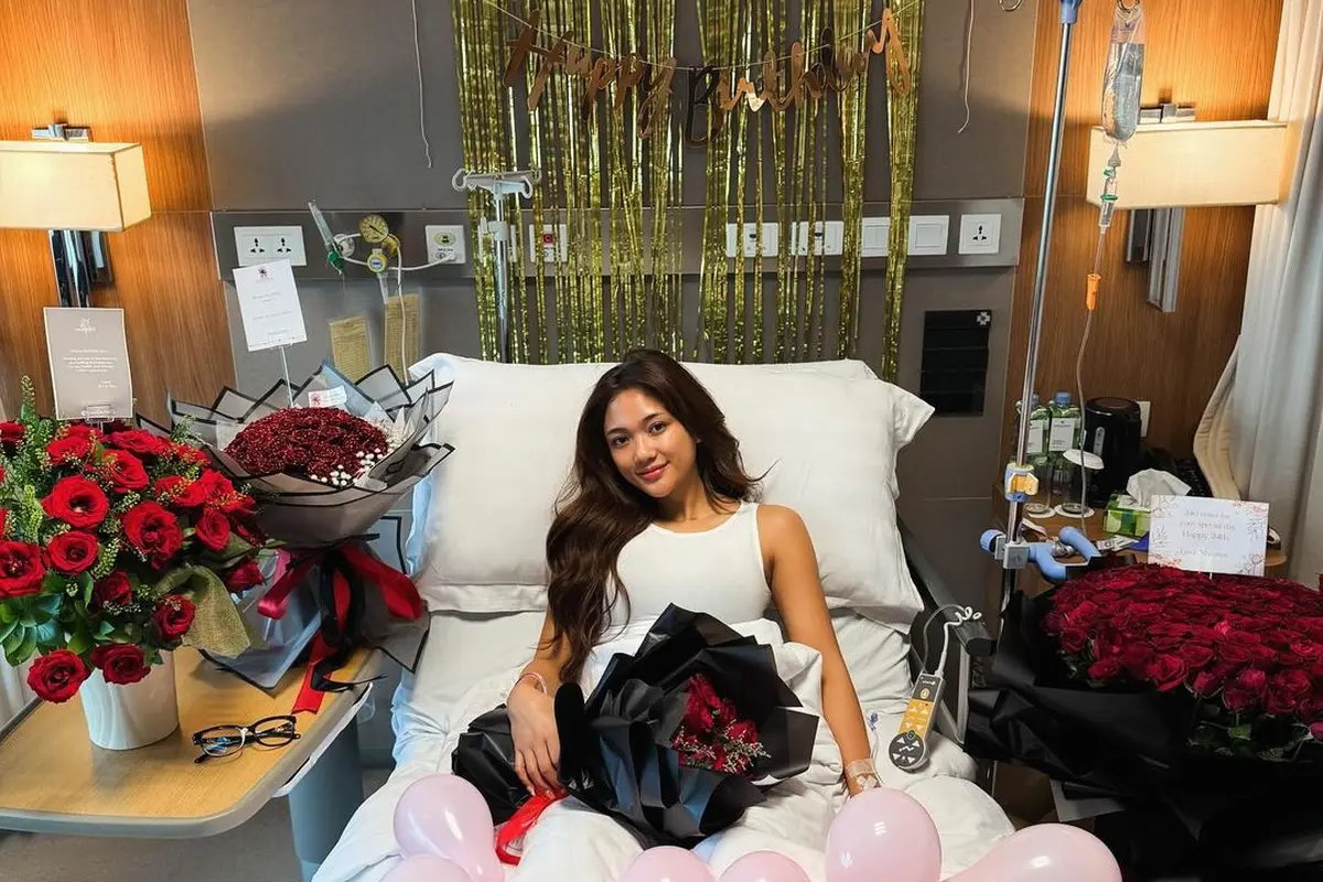 Marion Jola Rayakan Ultah ke-24