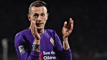 2. Federico Bernardeschi (Fiorentina) - Striker 22 tahun ini merupakan incaran utama dari pelatih Chelsea, Antonio Conte. Tampil memikat di Liga Italia mengantar dirinya menembus skuat utama Timnas Italia. (EPA/Maurizio Deglinnocenti)