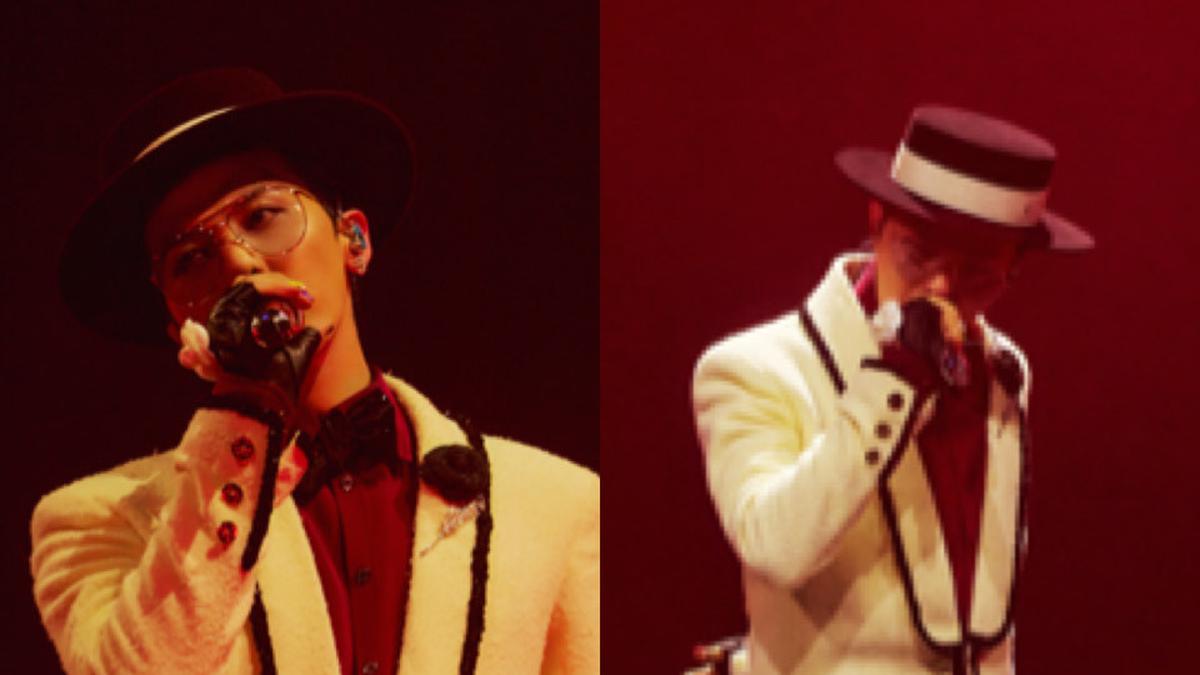 6 Potret G-Dragon Tampil dengan Setelan Putih yang Dibuatkan Khusus oleh Chanel saat Konser di Paris