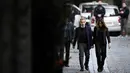 Nicolas Sarkozy menjadi mantan kepala negara pertama dalam sejarah modern Prancis yang dipenjara terkait kasus korupsi dan konspirasi kriminal. (JULIEN DE ROSA/AFP)