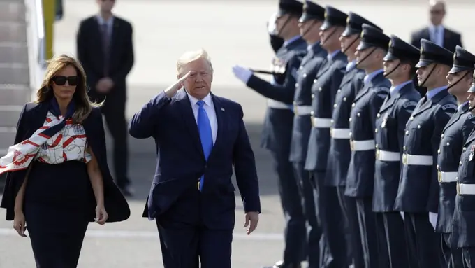 Donald Trump ke Inggris