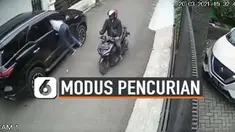 PECAHKAN KACA MOBIL, PENCURI BAWA KABUR BARANG BERHARGA