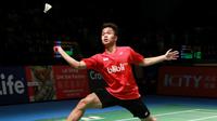 Tunggal putra Indonesia, Anthony Ginting. 