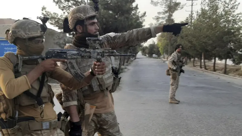 FOTO: Pasukan Khusus Afghanistan Bertempur Lawan Taliban di Helmand