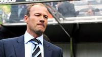 Manajer Newcastle United, Alan Shearer sebelum partai Liga Premier menghadapi Fulham di St James&#039; Park, Newcastle, Inggris, 16 Mei 2009. AFP PHOTO/PAUL ELLIS