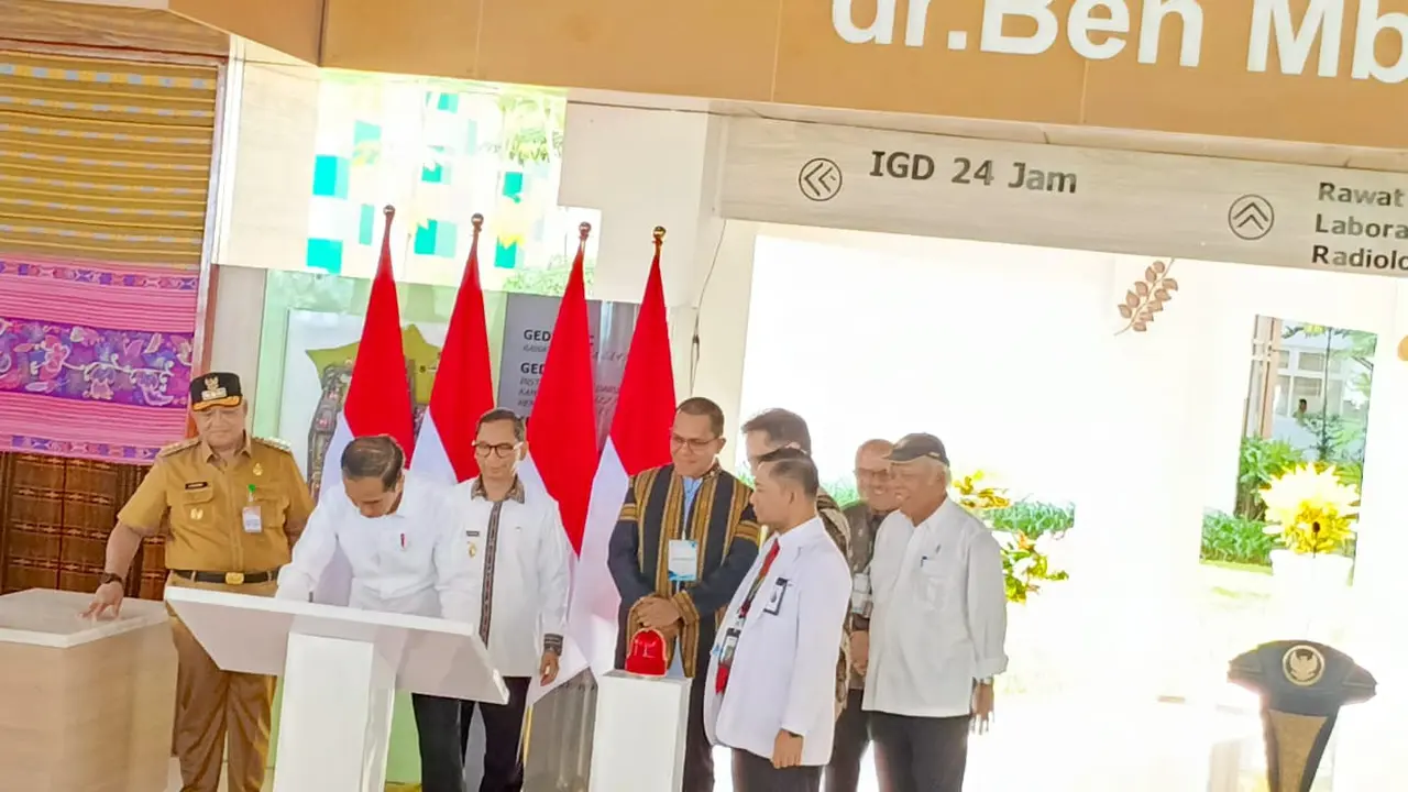 RSUP dr Ben Mboi Kupang Resmi Beroperasi, Jokowi: Tidak Usah Jauh-jauh ke Jakarta