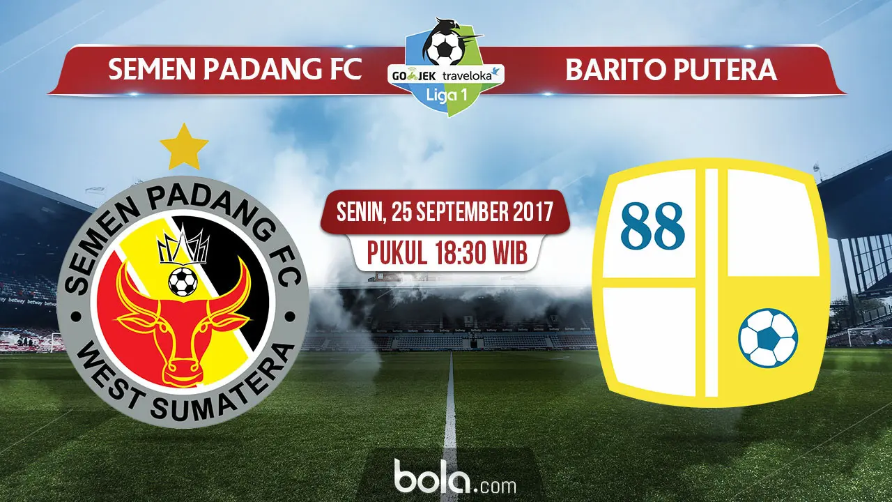 Semen Padang FC Vs Barito Putera