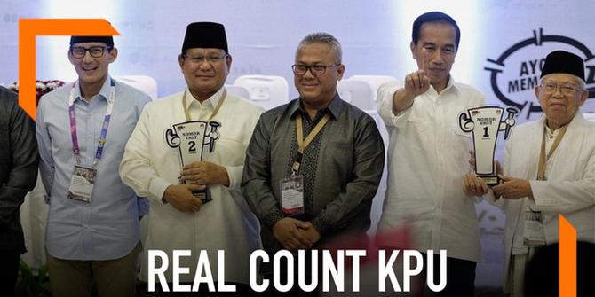 VIDEO: Real Count KPU Siang Ini, Jokowi Masih Ungguli Prabowo?