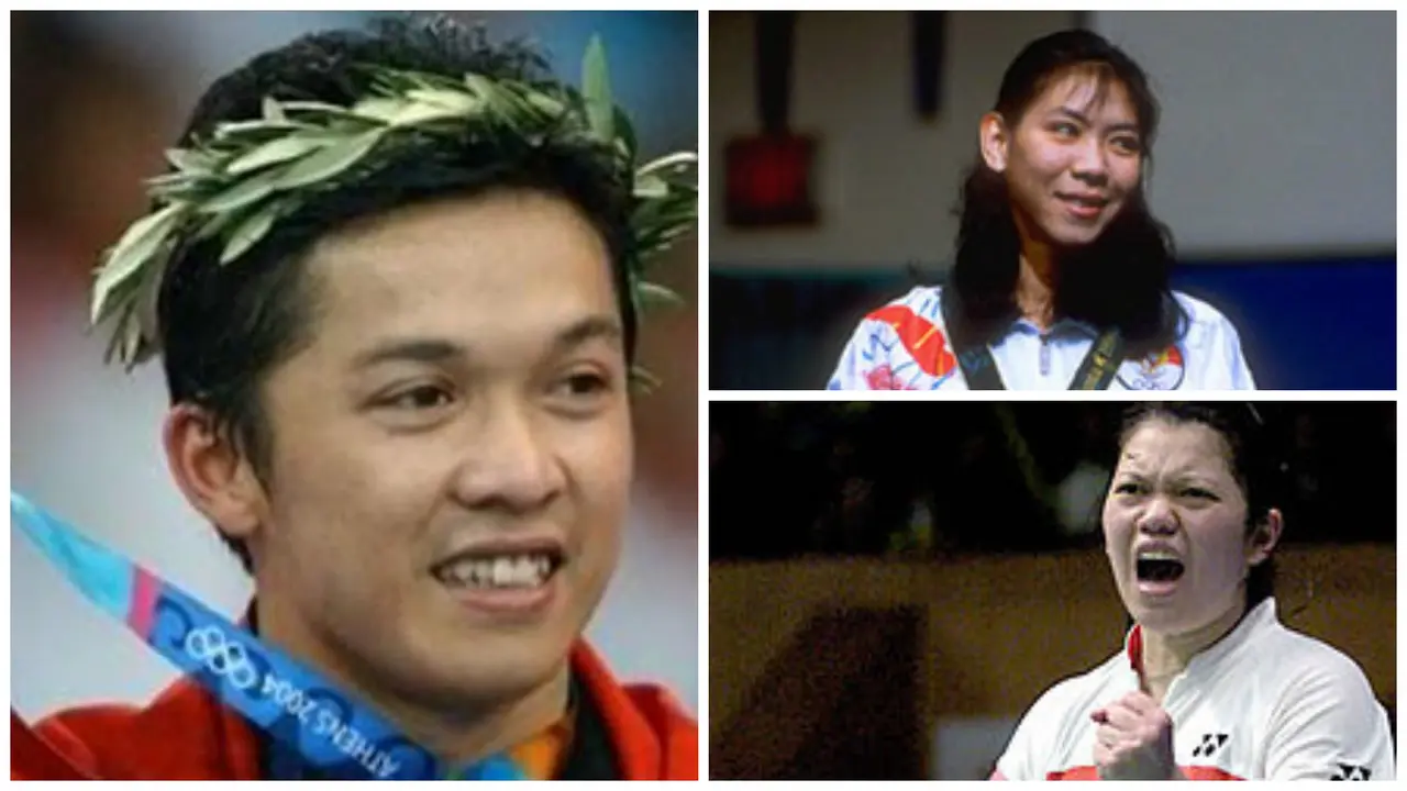 Taufik Hidayat, Susy Susanti, dan Mia Audina