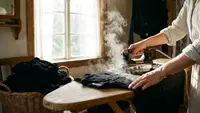 Trik Menghilangkan Bekas Setrika Mengilap di Baju Hitam agar Tak Mengganggu Penampilan