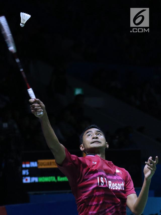 Kalah dari Kento Momota, Tommy Sugiarto Tersingkir