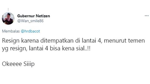 10 Alasan Aneh Netizen saat Resign dari Kantor, Enggak Habis Pikir
