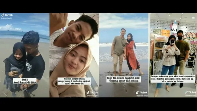 Pernah Dijauhi Teman karena Pacaran, Kisah Cinta Pasangan Ini Berakhir Bahagia