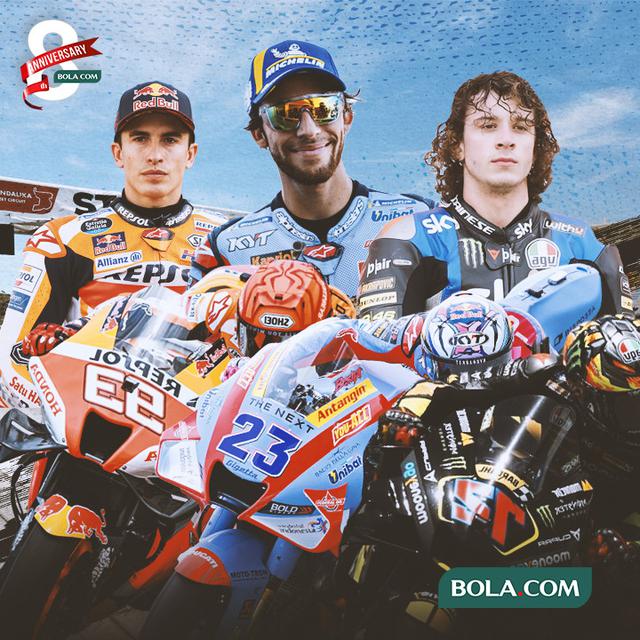 MotoGP 2023 - Marc Marquez, Enea Bastianini, Marco Bezzecchi