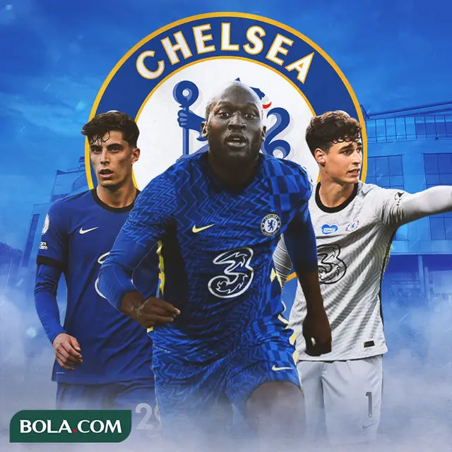 Chelsea - Kai Havertz, Romelu Lukaku, Kepa Arrizabalaga