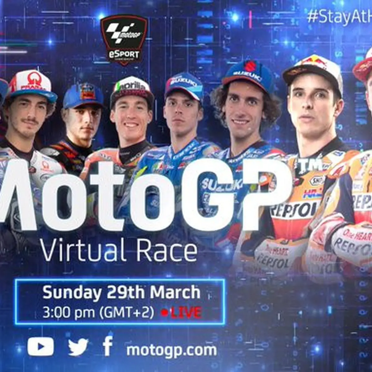 5 Fakta MotoGP Virtual Race Saat Balapan Kelas Dunia Dimainkan