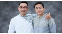 Ridwan Kamil dan Putra Sulungnya (Sumber: Instagram/fatih_indonesia)
