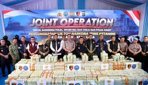 Penyelundupan 1,16 Ton Ketamin Digagalkan, Kapolri: Kado 2 Tahun Prabowo-Gibran