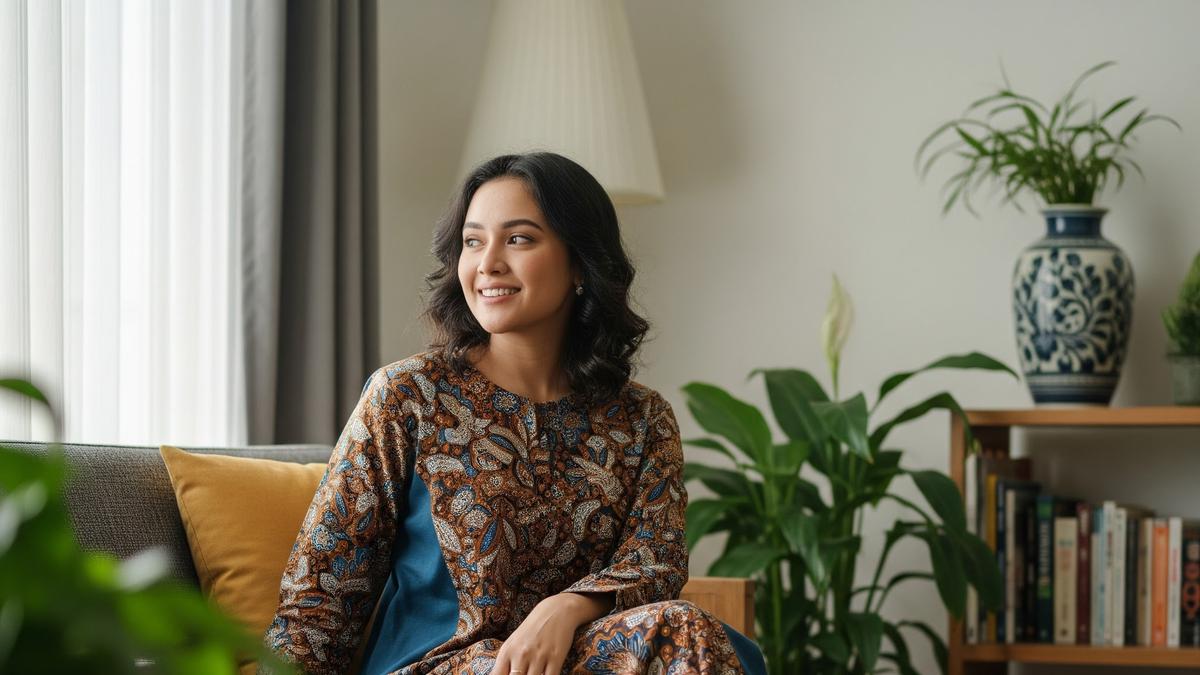 7 Model Daster Batik Kombinasi Polos, Pilihan Tepat untuk Santai di Rumah