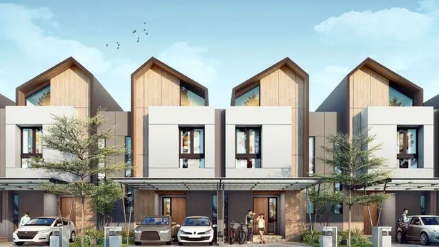 Rumah Modern Tropis 2 Lantai