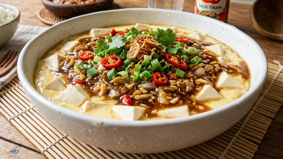 Resep Telur Tahu Kukus Saus Tiram, Lauk Hemat dan Sehat