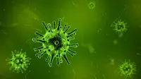 Ilustrasi virus. (Sumber Pixabay)