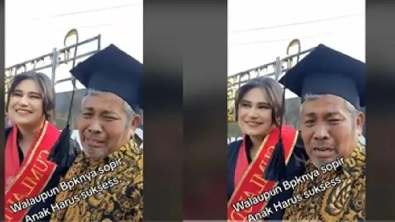 Kisah Anak Sopir yang Berhasil Lulus Kuliah Cumlaude, Bikin Terharu