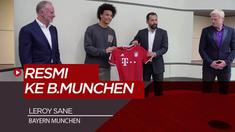 Berita Video Tinggalkan Manchester CIty, Leroy Sane Resmi Berseragam Bayern Munchen