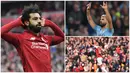 Mohamed Salah masih memimpin daftar pencetak gol terbanyak Premier League dengan torehan 22 gol. Berikut deretan top scorer Liga Inggris hingga pekan ke-37. (Kolase foto-foto dari AFP)