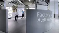 Audi menghentikan produksi pasca bom Brussel meledak tak jauh dari pabrik mereka. 