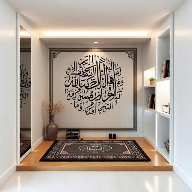 5 Ide Kamar Sempit untuk Tempat Sholat, Tren Interior Modern 2025