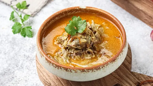 sayur santan jantung pisang