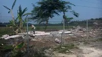 Areal lahan proyek pembangunan bandara baru Yogyakarta di Kulon Progo. (Liputan6.com/Yanuar H)